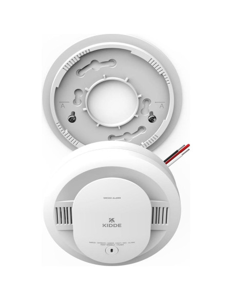 Alarma de Humo Kidde SMACFEX 120V con Batería 9V y Detección Rápida