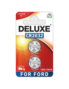 Baterías CR2032 Deluxe para Llaveros Ford - Paquete de 2