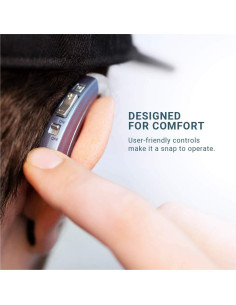 Amplificadores de Audición Digital Britzgo BHA-220D Azul 500h 2