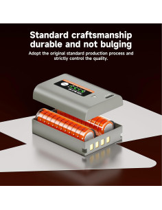 Paquete de 2 Baterías BLX-1 Olympus OM-1 y OM-1 Mark II 2