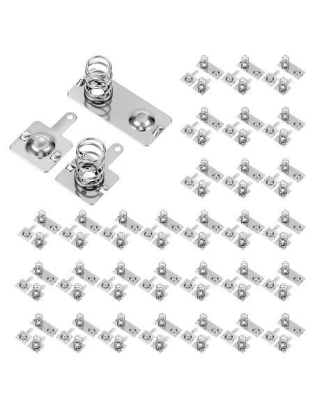 10 Pares Resortes de Batería AA Alrhso 12x11mm 12x28mm
