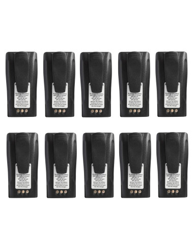 Paquete de 10 Baterías Li-Ion Kaqiusha NNTN4497 2600mAh 7.4V