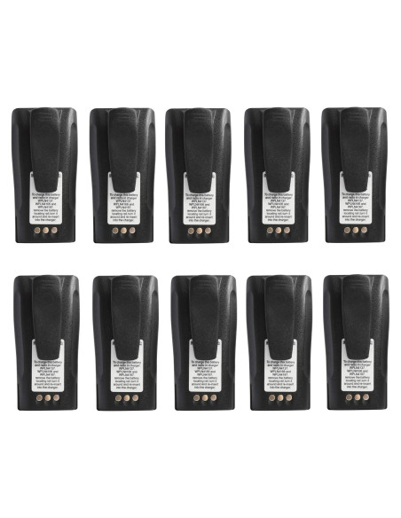 Paquete de 10 Baterías Li-Ion Kaqiusha NNTN4497 2600mAh 7.4V