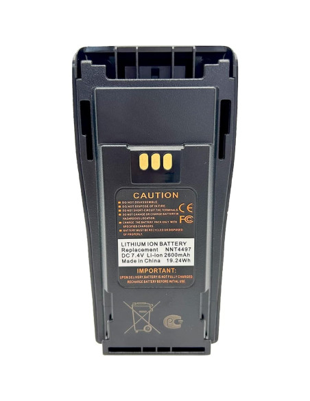 Paquete de 10 Baterías Li-Ion Kaqiusha NNTN4497 2600mAh 7.4V