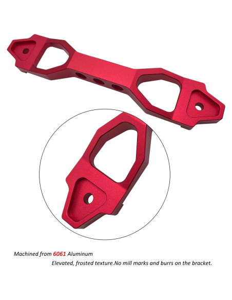 Soporte de Batería Aronova N-AL1420-10-RD-HD Rojo 10"