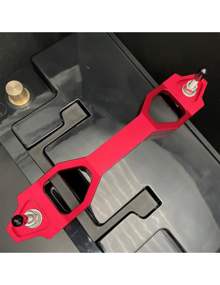 Soporte de Batería Aronova N-AL1420-10-RD-HD Rojo 10"