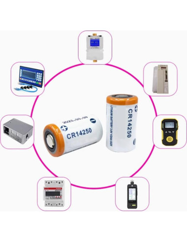 Batería de Litio CR14250 3V 600mAh DUDUTANG No Recargable