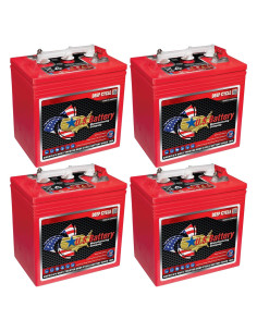 Batería Ciclo Profundo 6V 242Ah PowerStar US125CS x 4