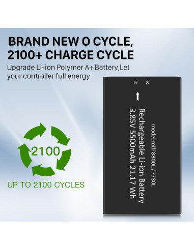 Batería de Reemplazo Mifi 8800L 5500mAh Novatel Verizon