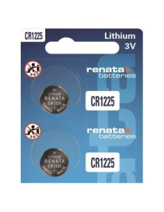Baterías de Litio Renata CR1225 - 3V 48mAh (2 unidades)