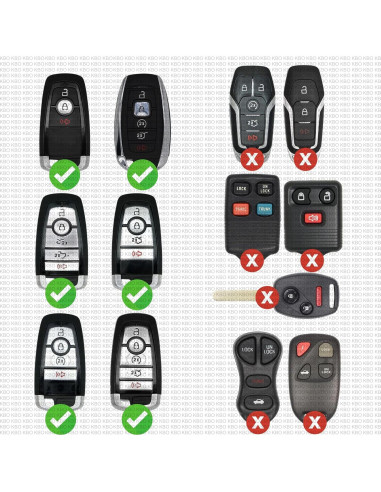 Batería de Llavero CR2450 Key Battery Outlet para Ford