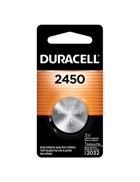 Batería de Moneda de Litio Duracell 2450 3V - Paquete de 6