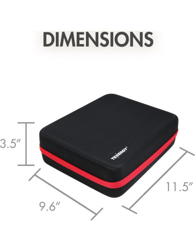 Organizador de Baterías Tenergy con Probador, Almacena 120 Baterías