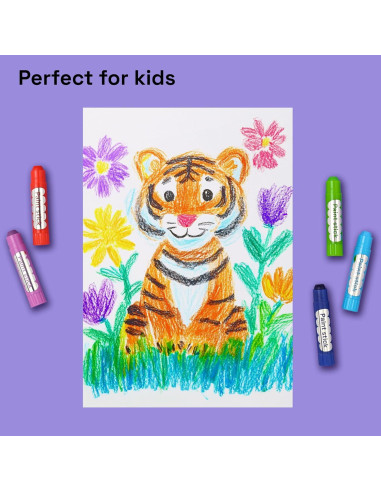 ARTISTRO Pintura Tempera Lavable 36 Barras para Niños