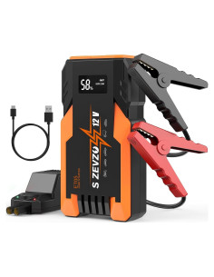 Arrancador de Coche Portátil S ZEVZO ET05 3000A 12V USB