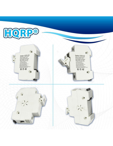 Soporte de Fusible HQRP CFPV-32 + Fusibles 20Amp 1000VDC
