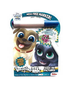 Libro de Juego y Pintura Mágica Bendon Puppy Dog Pals