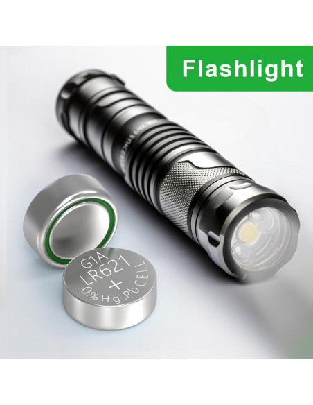 Baterías de Reloj DURNERGY AG1 SR621SW 100 Pcs Alcalinas