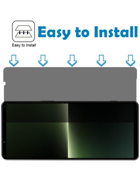 Protector de Pantalla AISELAN para Sony Xperia 1 V 2023 - 2 Pcs Dureza 9H