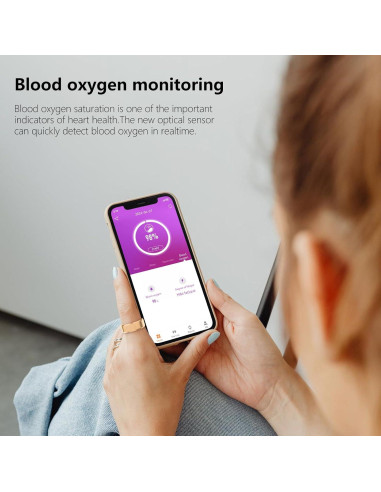 Anillo Inteligente GenXenon H-01 Oro Rosa - Monitoreo Salud 5ATM