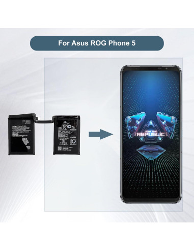 Batería de Reemplazo C21P2001 para Asus ROG Phone 5 3000mAh