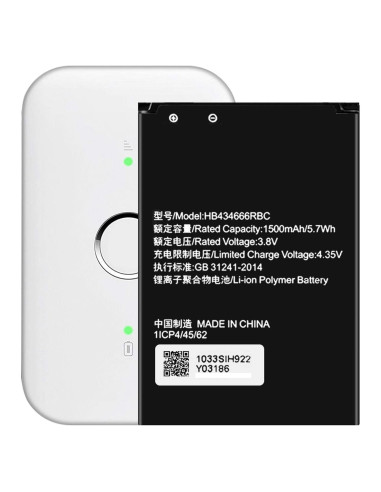 Batería de Reemplazo DDONG HB434666RBC para Huawei E5577 y E5573