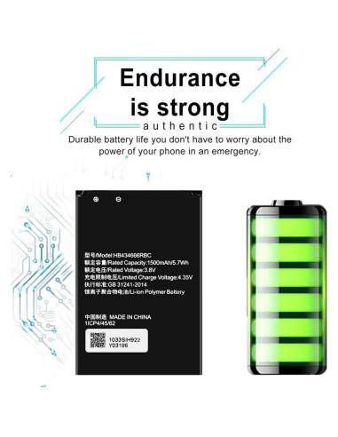 Batería de Reemplazo DDONG HB434666RBC para Huawei E5577 y E5573