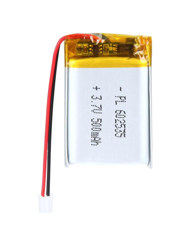 Batería Lipo 3.7V 500mAh AKZYTUE con conector JST PH2.0mm