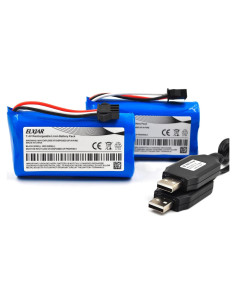 Batería Li-ion 7.4V 1500mAh elxjar para coches RC - 2-Pack