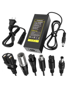Cargador Rápido 54.6V 2A Pinkind para Baterías de Litio 48V 13S