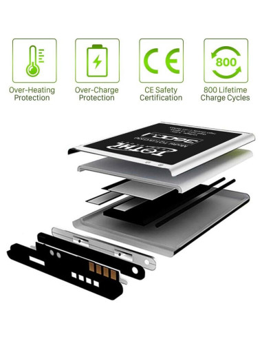 Batería de Reemplazo 3600mAh para Samsung Galaxy J3/G530