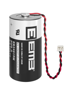 Batería de Litio EEMB 3.6V ER34615M-T1 13000mAh Tamaño D