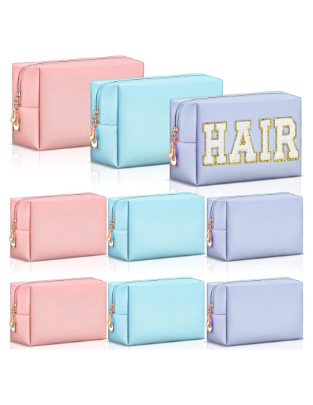 Neceser de Maquillaje Sanwuta 9 Piezas PU Impermeable