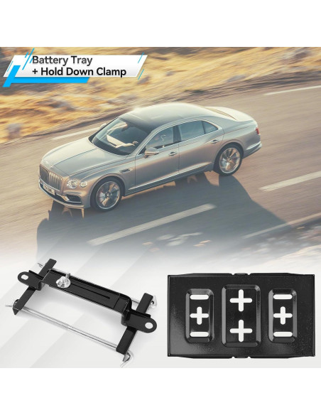 Kit de sujeción de batería OEMASSIVE 28x19cm ajustable