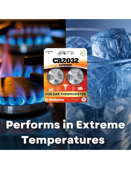 Kit de Baterías CR2032 para Termómetro de Oído - 2 Unidades