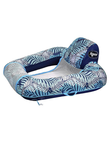 Flotador Silla de Piscina Aqua LEISURE Azul Helecho 106.68x101.6cm