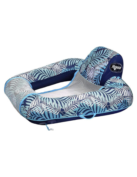 Flotador Silla de Piscina Aqua LEISURE Azul Helecho 106.68x101.6cm