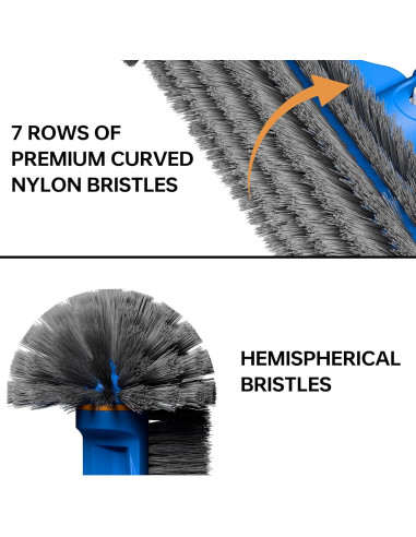 Kit de Limpieza de Piscina Sepetrel con Red y Cepillo 30cm