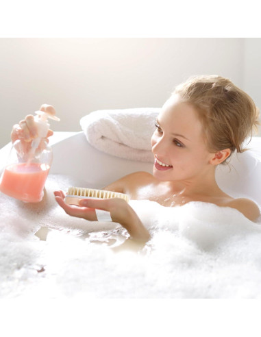 10 Cepillos Corporales Exfoliantes Tobeelec 12.5x6.5cm