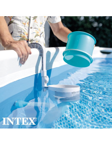 Skimmer Automático Intex Deluxe 800 GPH para Piscina