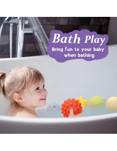 Juguetes Montessori para Bebés IFLOVE 3 en 1 - Bloques, Anillos y Pelotas