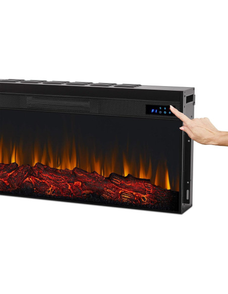 Caja de Fuego Eléctrica Real Flame 1500W con Control Remoto