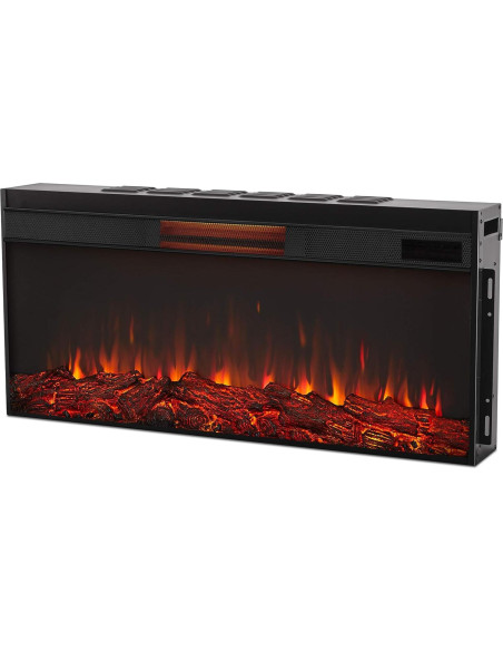 Caja de Fuego Eléctrica Real Flame 1500W con Control Remoto