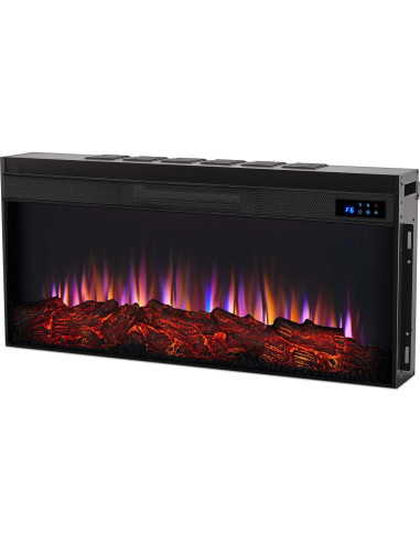 Caja de Fuego Eléctrica Real Flame 1500W con Control Remoto