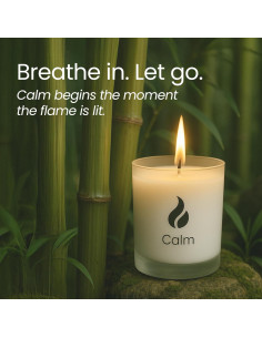 Velas Aromáticas Natur IX de Soja | Calma Lavanda 50h 2