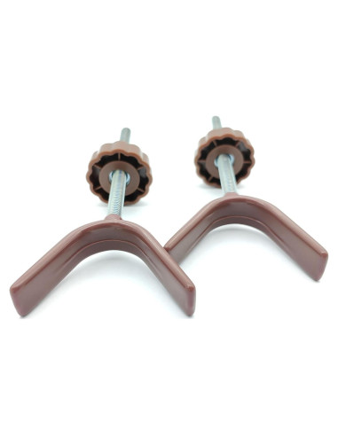 Adaptador Barandilla Puerta Bebé Vmaisi M8 12cm Marrón