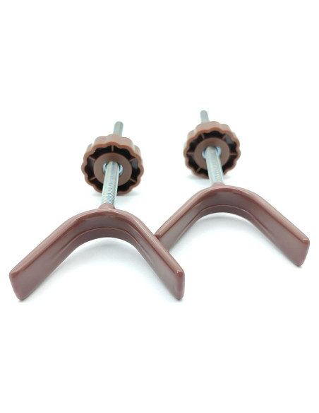 Adaptador Barandilla Puerta Bebé Vmaisi M8 12cm Marrón