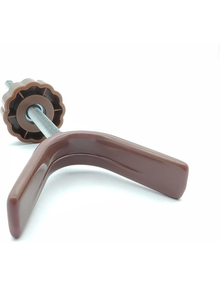 Adaptador Barandilla Puerta Bebé Vmaisi M8 12cm Marrón