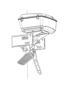 Soporte de Pared VPZMT para Equipaje Harley Touring 1997-2024 2