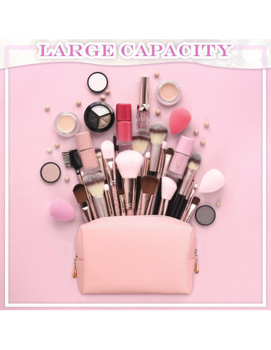 Neceser de Maquillaje Sanwuta 9 Piezas PU Impermeable